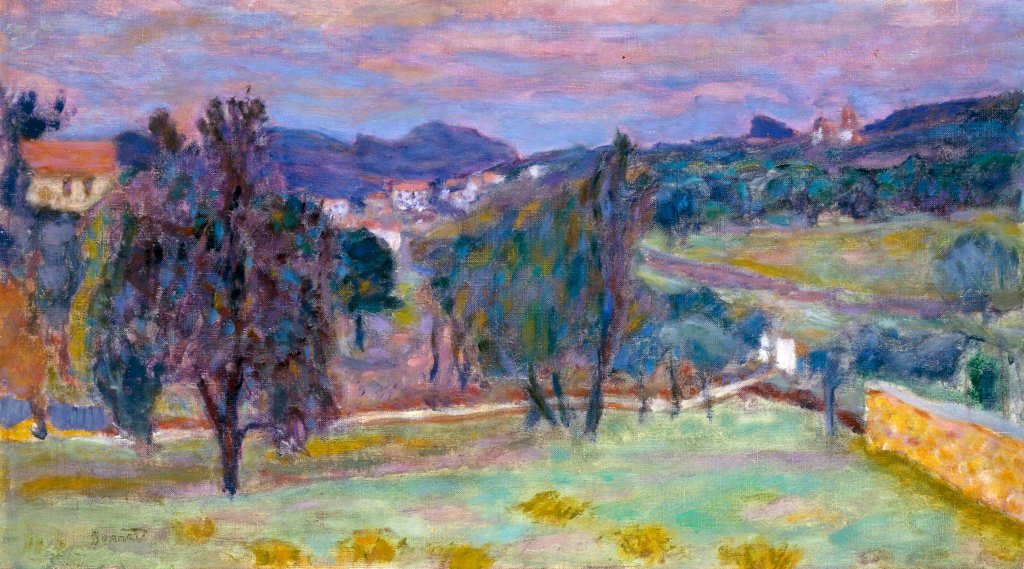 Art Print / Poster Pierre Bonnard Violet Landscape of the Evening